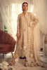 GUL Silk Net Kalidar Sandstone Elegance Shirt