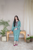 Pistachio Wool Mareena Kurta