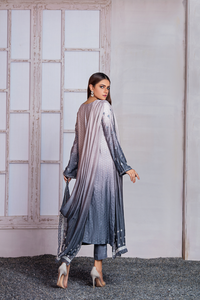 Captivating PERSIAN LOVE Cotton Net Shirt | Bilal Garment