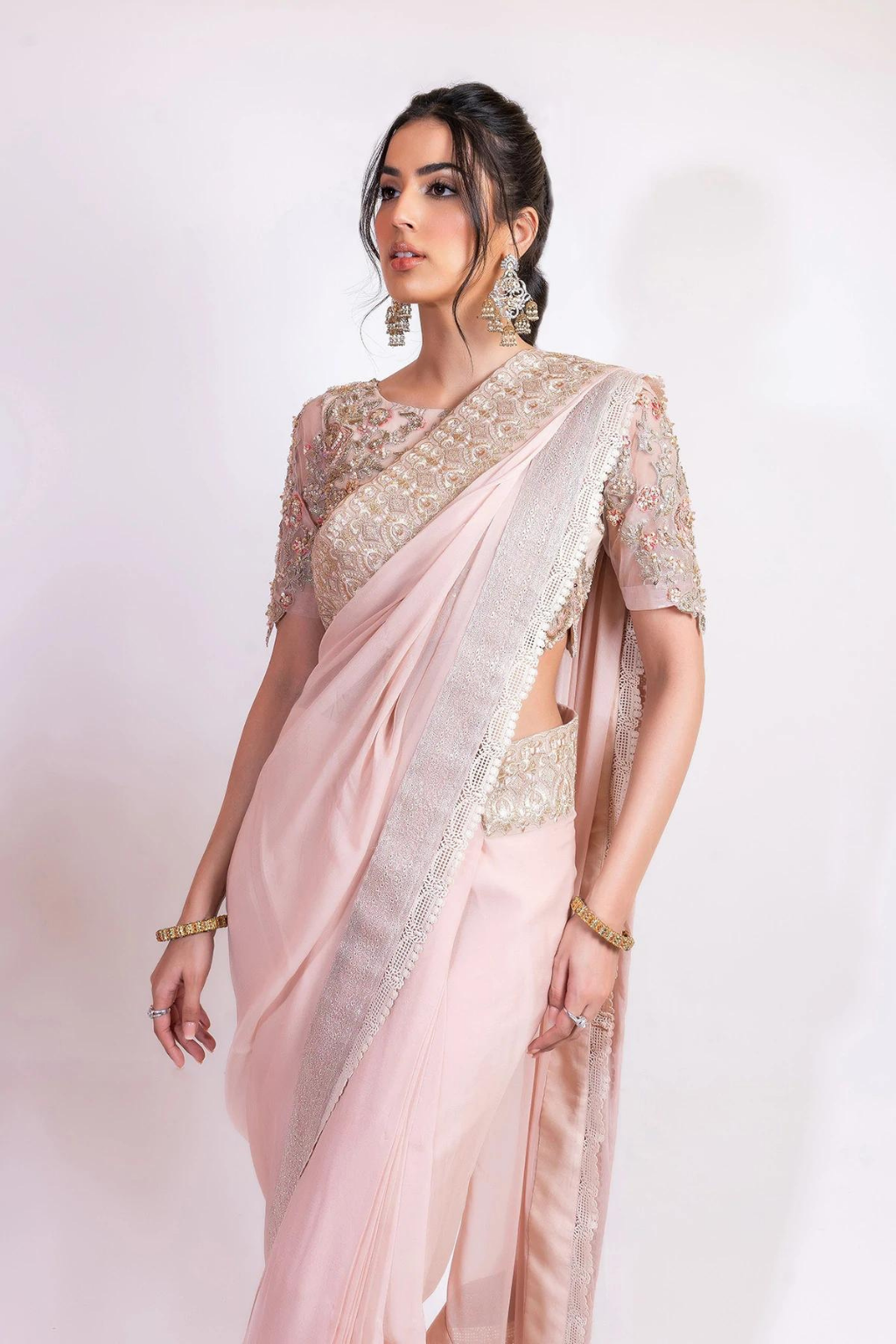 CLASSIC COOL SARI SET (D4) - second image