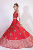 CLASSIC RED LEHNGA CHOLI 