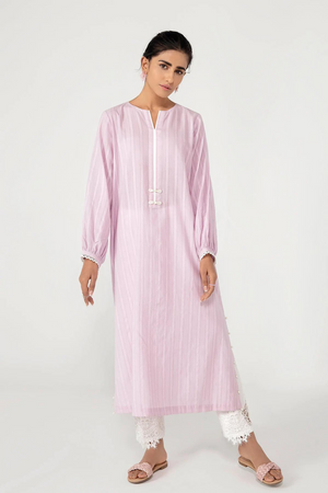 Soft Lilac Love Blend Shirt | Ammara Khan Mode Vol-2