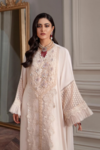 Nude Peach Summer Elegance Kaftan by Ammara Khan Viola