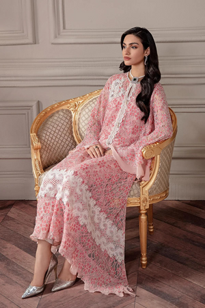 Lace Kaftan by Ammara Khan Viola 