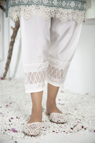 CRISS CROSS SHALWAR by ALEENA AND FAREENA