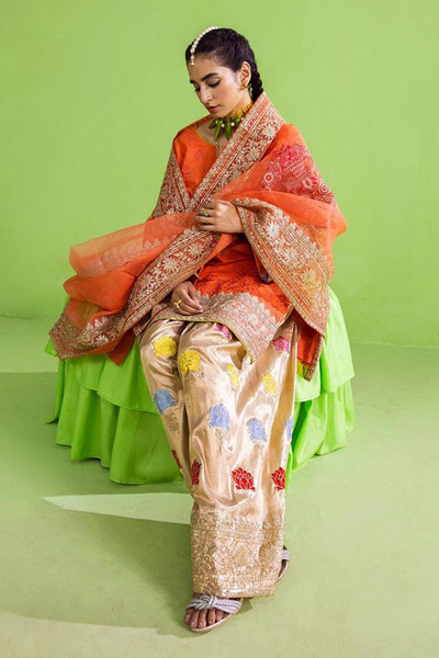 MALTA Tangerine Luxury Pret Set