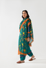 Stunning PARISA Cord Marina Ensemble with Floral Print | Bilal Garment