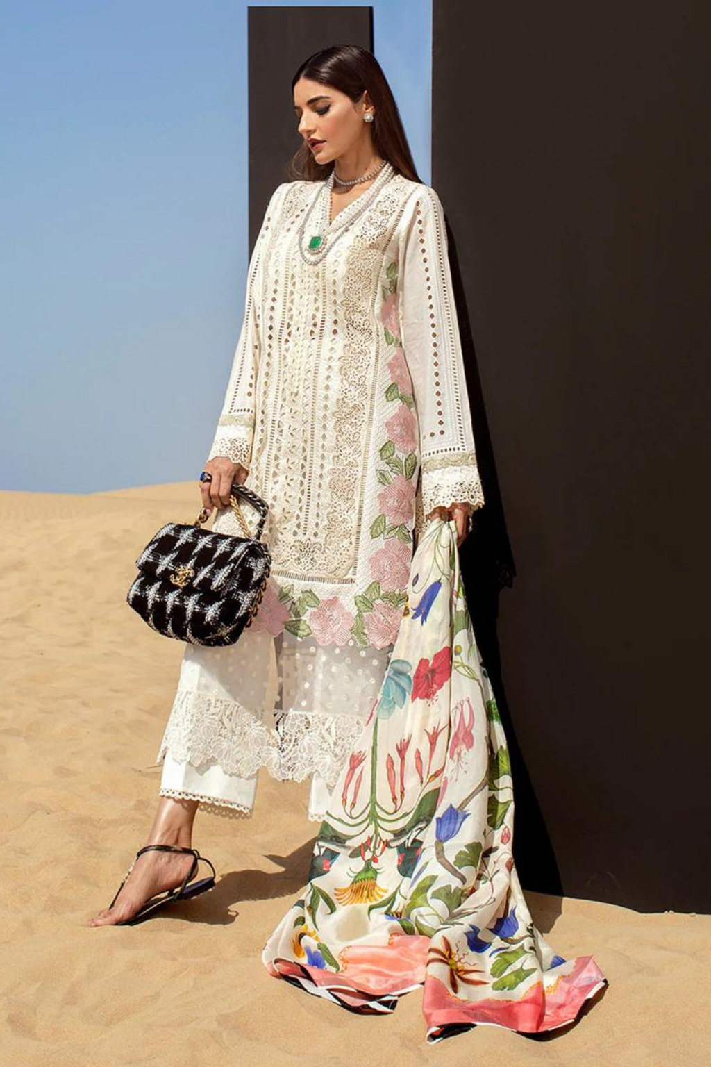 Cross Stitch Nostalgia - 8A - Snow - second image