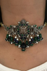 ANTIQUE SILVER PEACOCK CHOKER & JHUMKA SET 2