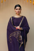 PURPLE SILK SAREE