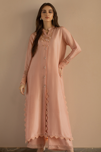 WHISPER PINK Co-ord Set by Deepak Perwani Raw Silk Edit