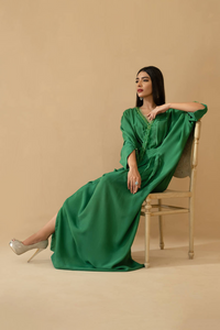 EMERALD KAFTAN BY Farida Hasan's Luxe Pret'22