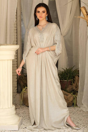 Sparkling Glimmer Kaftan | Farida Hasan Mid Eid Collection