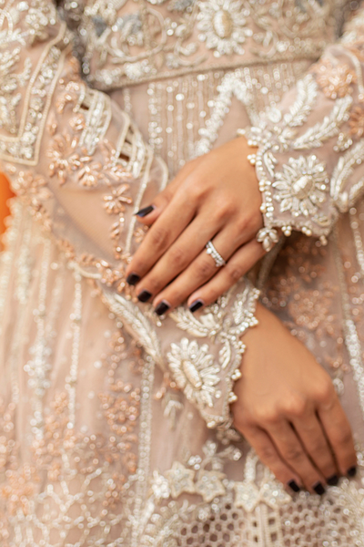 FLAMINGO Bridal Ensemble: Rose Gold Elegance | Bilal Garment