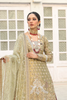 NOOR Aqua Green Organza gharara Ensemble by Faraz Abid Sheikh