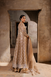 DORE Blush Pink Zardozi Ensemble | Faiza Rehman | Bilal Garment