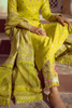 ZIVA Lime Yellow Embroidered kurta pant Set 