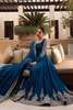 RISMA Cobalt Blue 3 piece peshwas set 