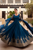 RISMA Cobalt Blue 3 piece peshwas set 