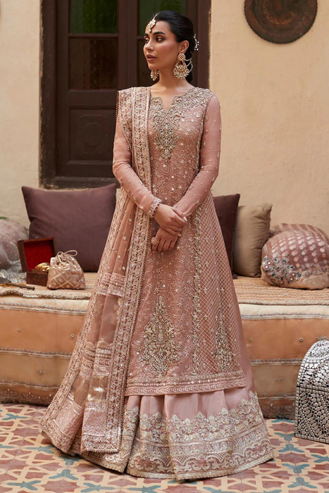 Zeena Pink Embroidered  | Faiza Saqlain Sanaz Collection