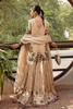 REZA beige floral sharara set by FAIZA SAQLAIN SAANJH LUXURY FORMAL