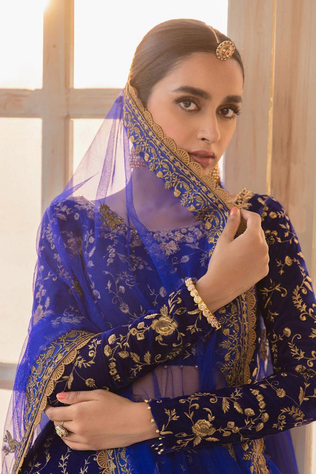 MIRA Navy Blue Lehnga Choli