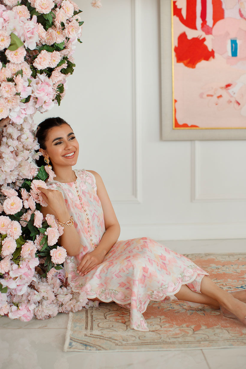 IKAT EMMA SHIRT AND DUPATTA - second image