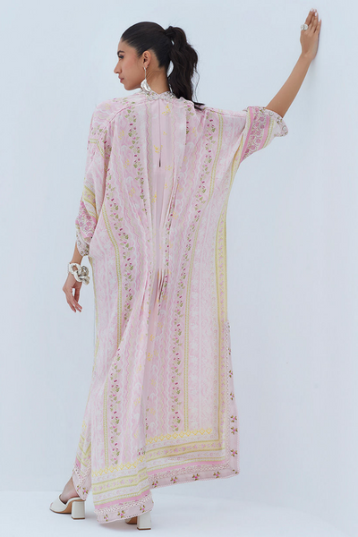 MARNI BLUSH KAFTAN by Farah Talib Aziz's LEA Spring'23