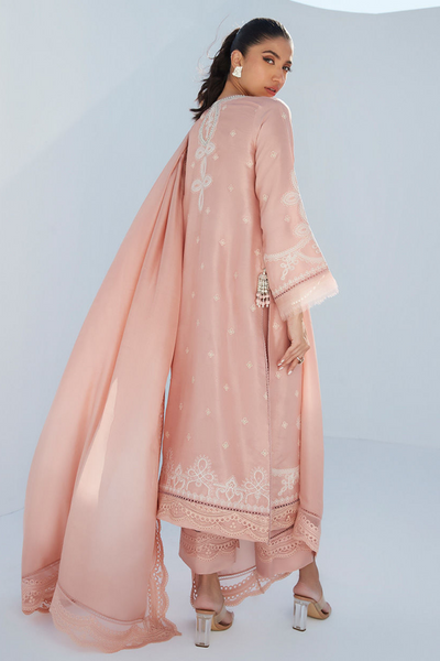 ERICA APRICOT SHIRT AND DUPATTA from Farah Talib Aziz's LEA Spring'23