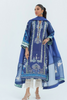 SIMI LAPIS SHIRT AND DUPATTA Lapis Lazuli Blue printed suit 