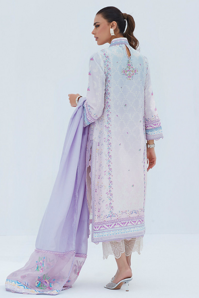LIZ LILAC SHIRT AND DUPATTA  set by Farah Talib Aziz's LEA Spring'23