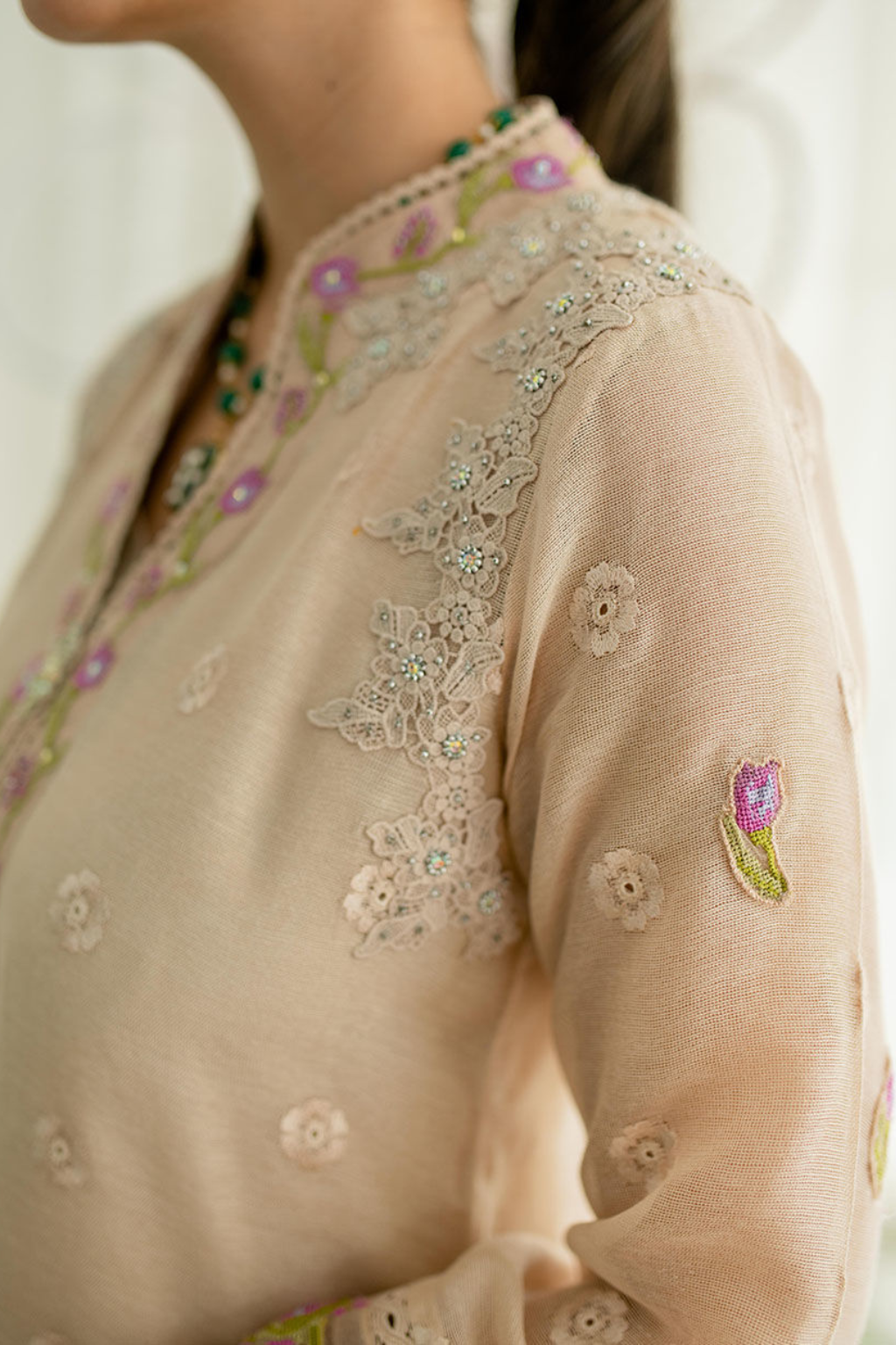 CLIO SHIRT AND DUPATTA - second image