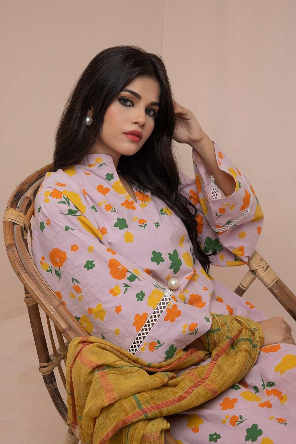 FLORAL BOX TUNIC - second image