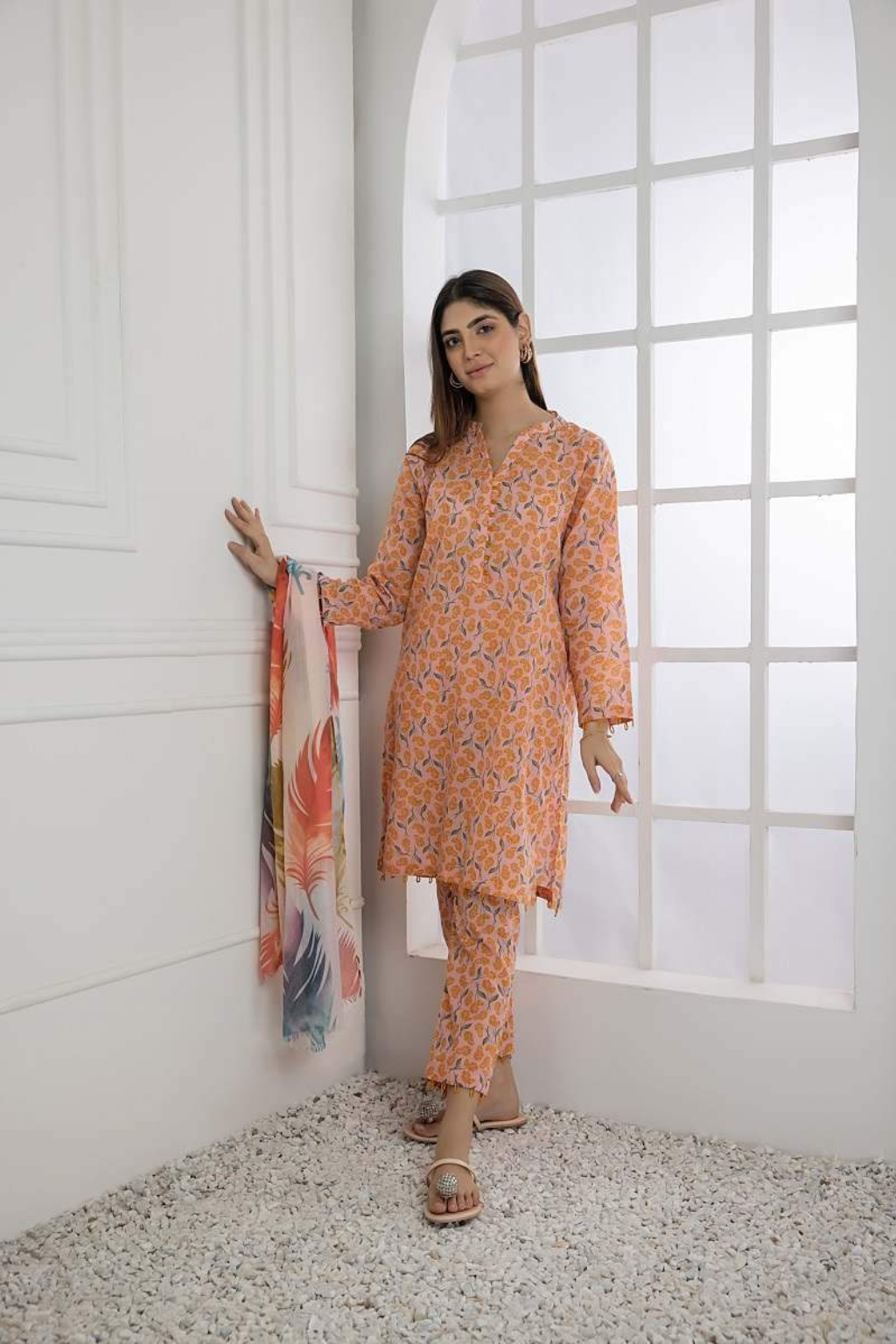 TUNIC WITH LOOPS 2PC