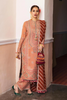 DEEP peach & brown kurta set 