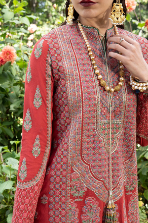 SONTH carrot Karandi suit by Hussain Rehar's Karandi Unstitched '22