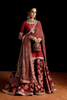 GRANATE Regal Maroon Raw Silk Ensemble