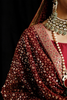 GRANATE Regal Maroon Raw Silk Ensemble