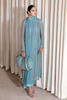 SININEN ice blue organza suit 