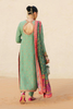 FANAN Pista Green Embroidered Ensemble by Hussain Summer Lawn Vol2