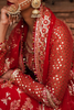 ISMAT Red Shikargah Inspired Outfit with Lehenga