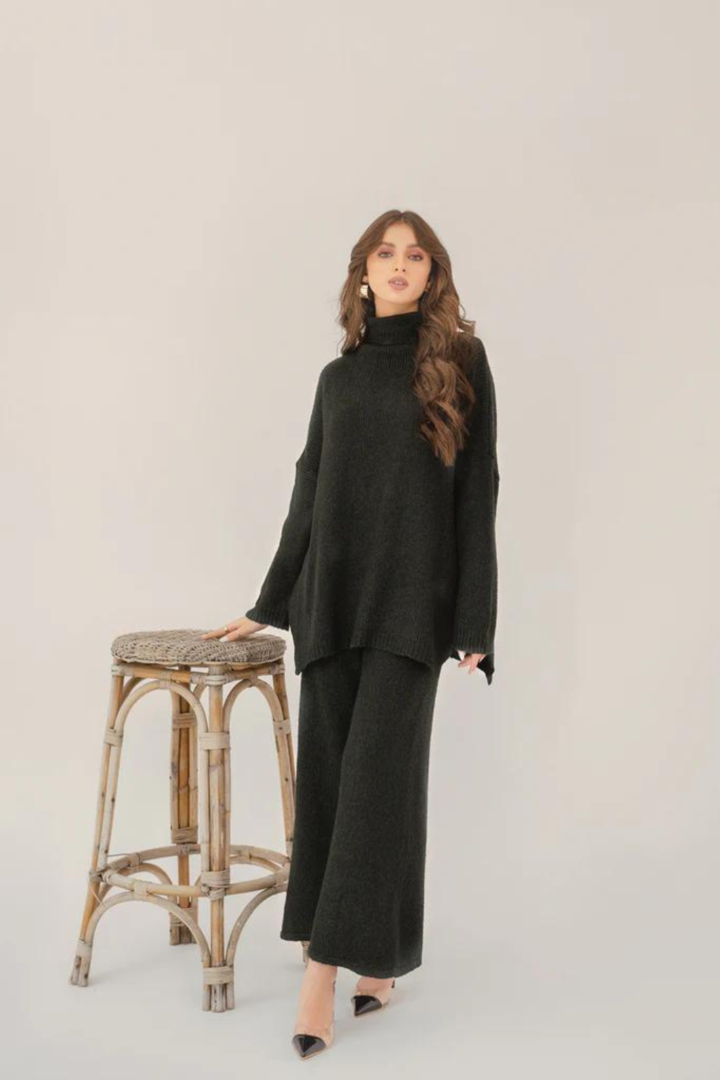 BEY DARK GREEN GREEN CABLE OVERSIZE SET