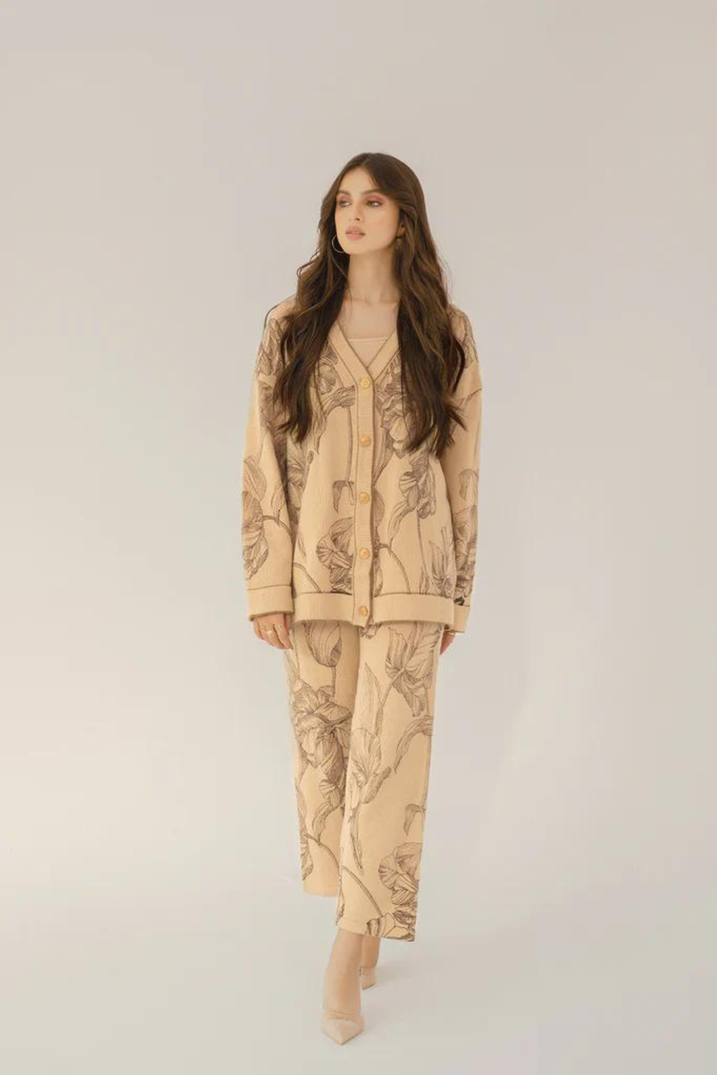 ALIA BROWN PRINTED TWO PIECE SET