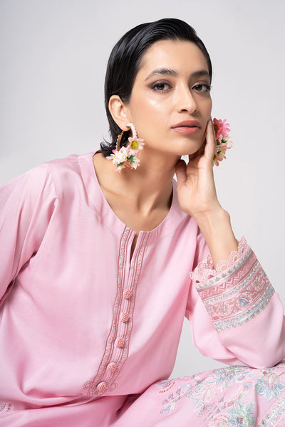 Classic Kameez
Dyed Embroidered | Pure Khaddi Cotton Net