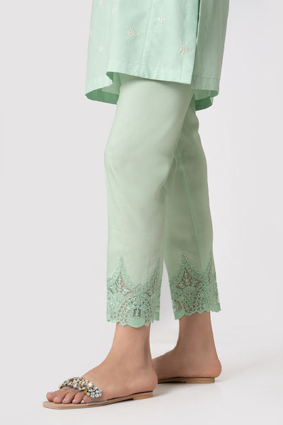 Straight Pants
Dyed Embroidered | Viscose Oak Silk