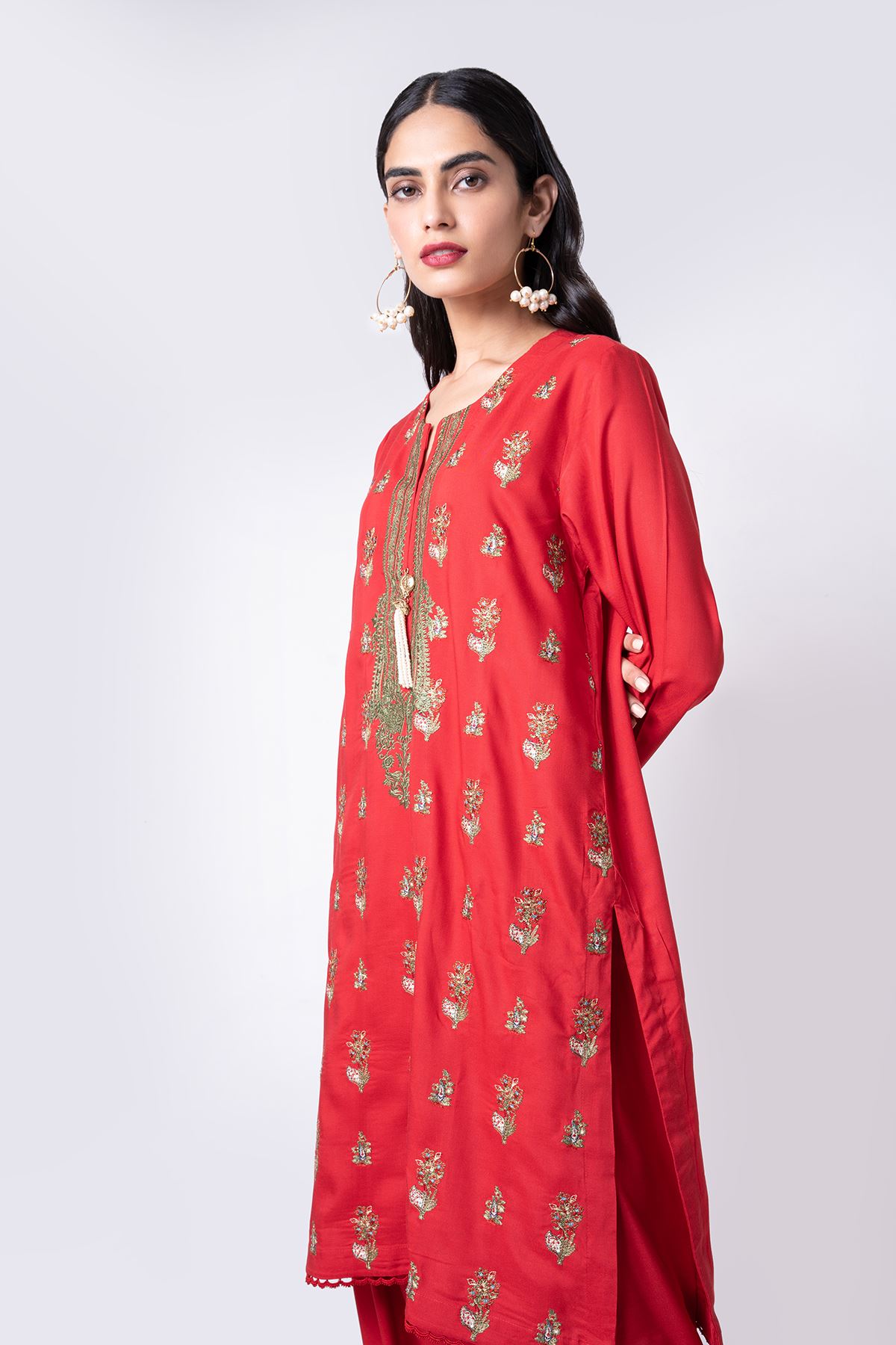 Classic Kameez
Dyed | Viscose Oak Silk - second image