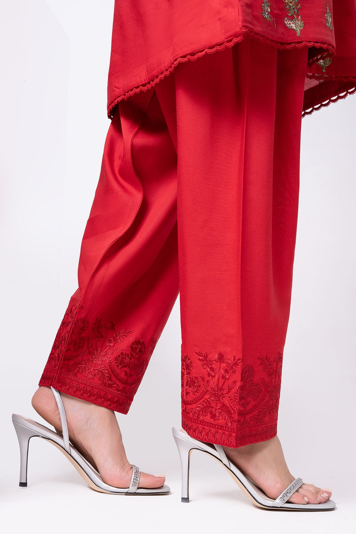 Classic Shalwar
Dyed Embroidered | Viscose Oak Silk - second image