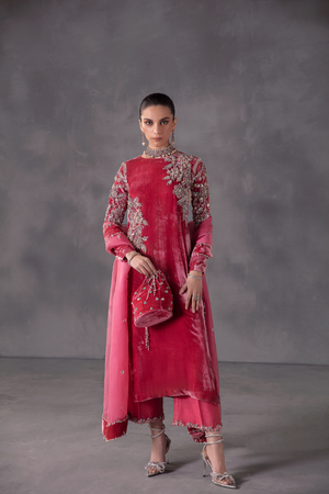 MADONNA Velvet Suit by Kanwal Malik 