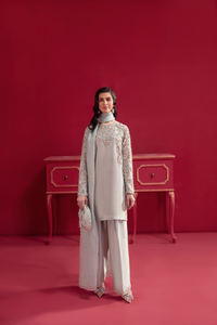 JULIE Raw Silk Suit by Kanwal Malik 