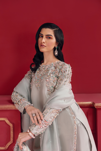 JULIE Raw Silk Suit by Kanwal Malik 